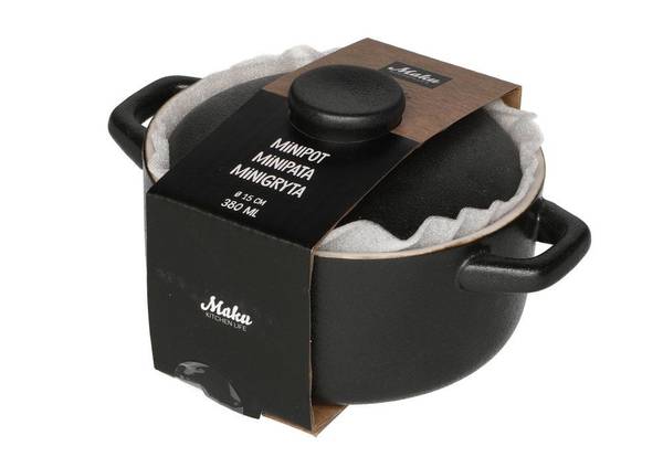 Bilde av Maku Robust miniugnsform med lock 15 cm